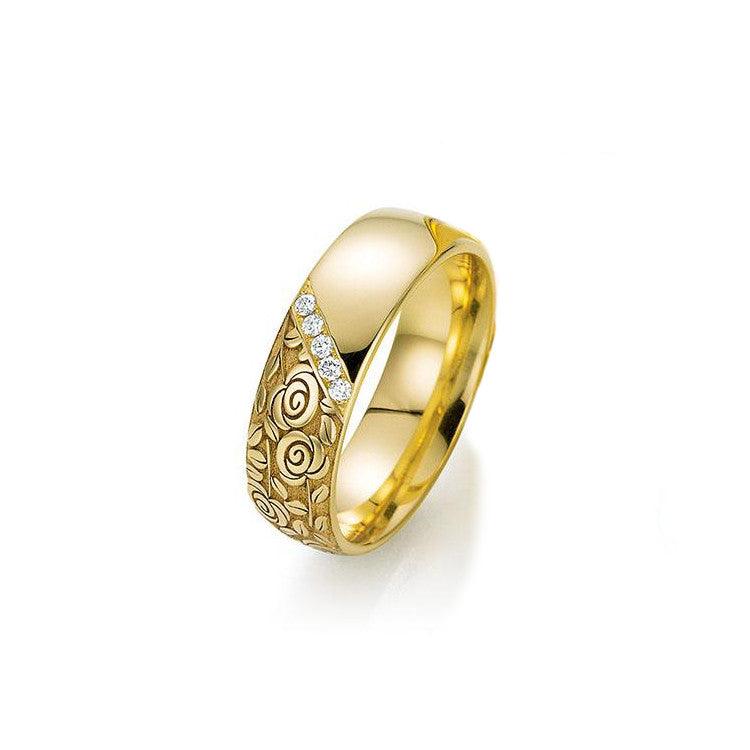Flora Trauringe · Rosengarten · 38 7647/060 · nur Damenring kaufen bei 