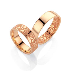 Flora Trauringe · Frühlingserwachen · 38 07434/060 · ohne Diamanten kaufen bei 